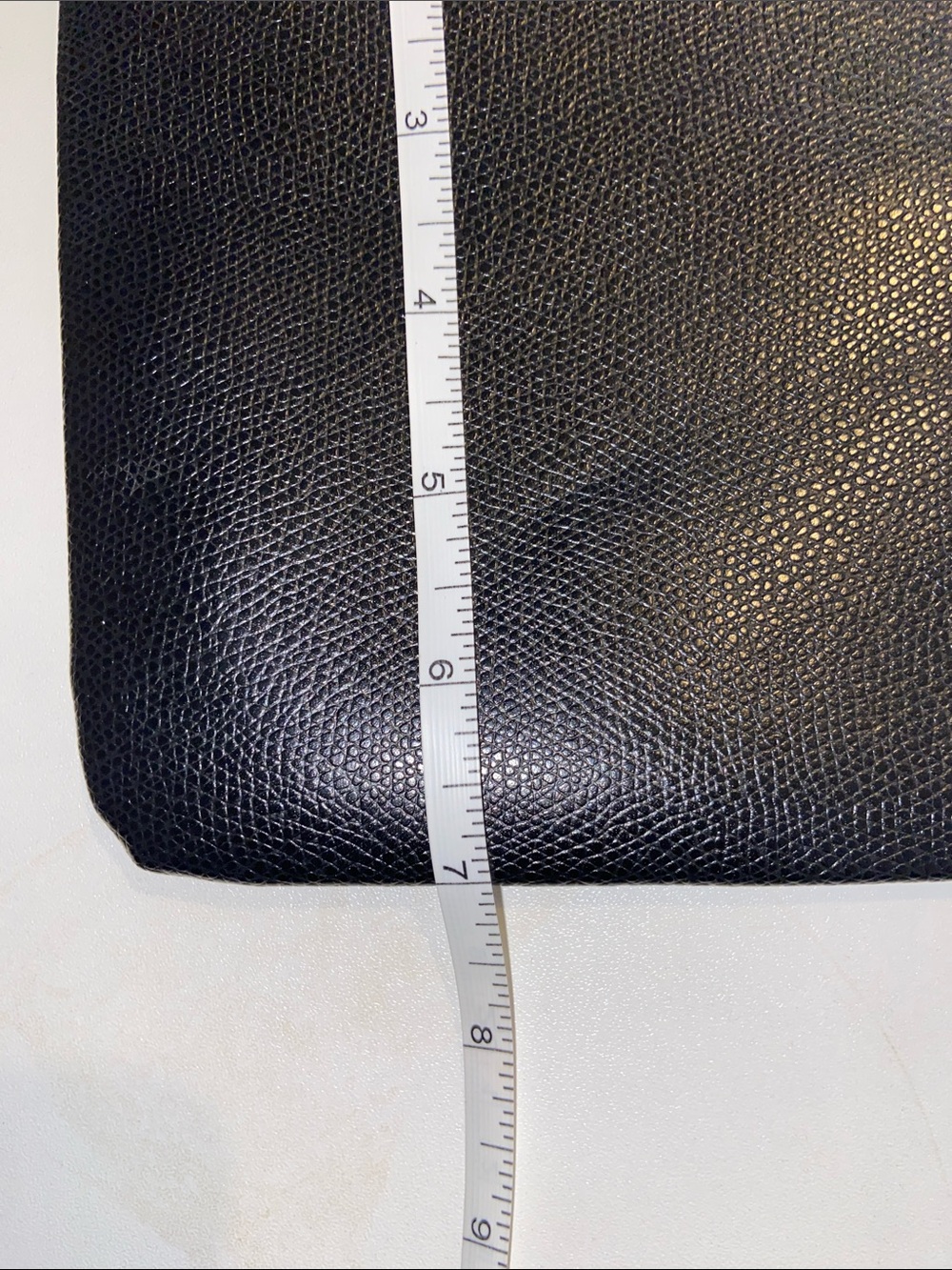 Furla Black Leather Babylon Clutch/Wristlet with Gold Logo EUC zip closure - Picture 12 of 12
